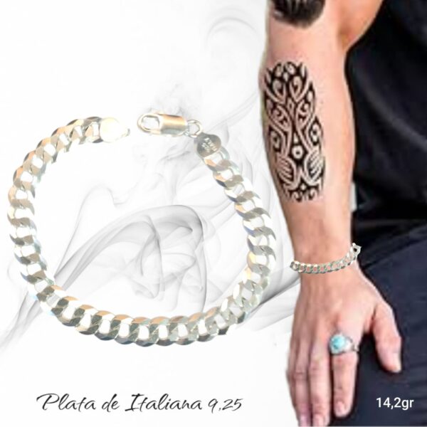 PULSERAS DE PLATA ITALIANA - Imagen 7